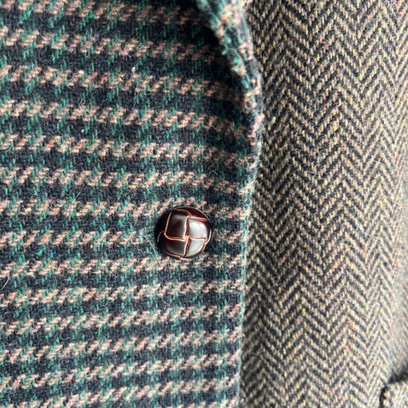 Vintage THE LIMITED COLLECTION Tweed Jacket with Suede Collar - M/L - Picture 3 of 11